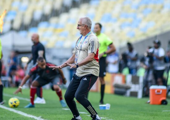 Dorival prepara a equipe para enfrentar o Flamengo no jogo do próximo domingo (24) - Foto: Wanderson Gomes/Photopress/Estadão Conteúdo