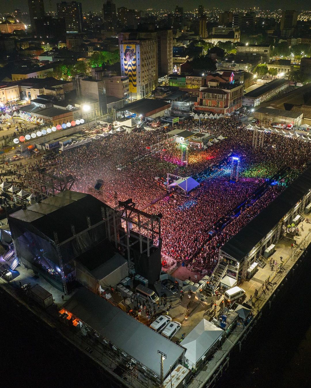 Show de David Guetta no #SouManaus passo a paço 2023 - Foto: Reprodução/Instagram@Davidguetta