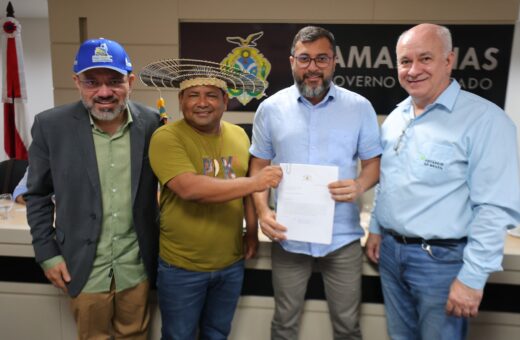 Líderes se reuniram com o governador Wilson Lima, nesta segunda-feira, 25