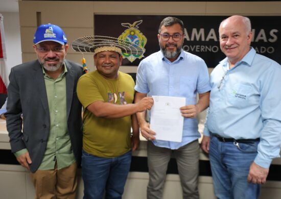 Líderes se reuniram com o governador Wilson Lima, nesta segunda-feira, 25