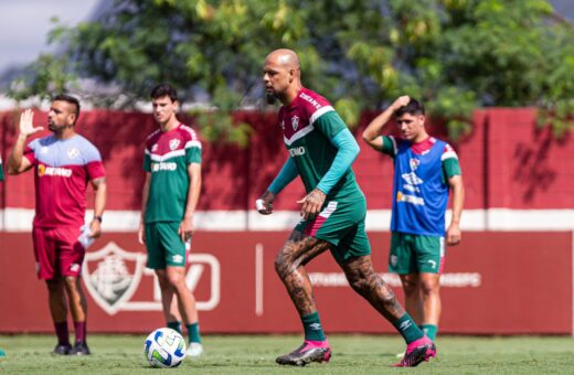 Felipe Melo renova contrato com o Fluminense por mais uma temporada - Foto: Reprodução/ X @FluminenseFC