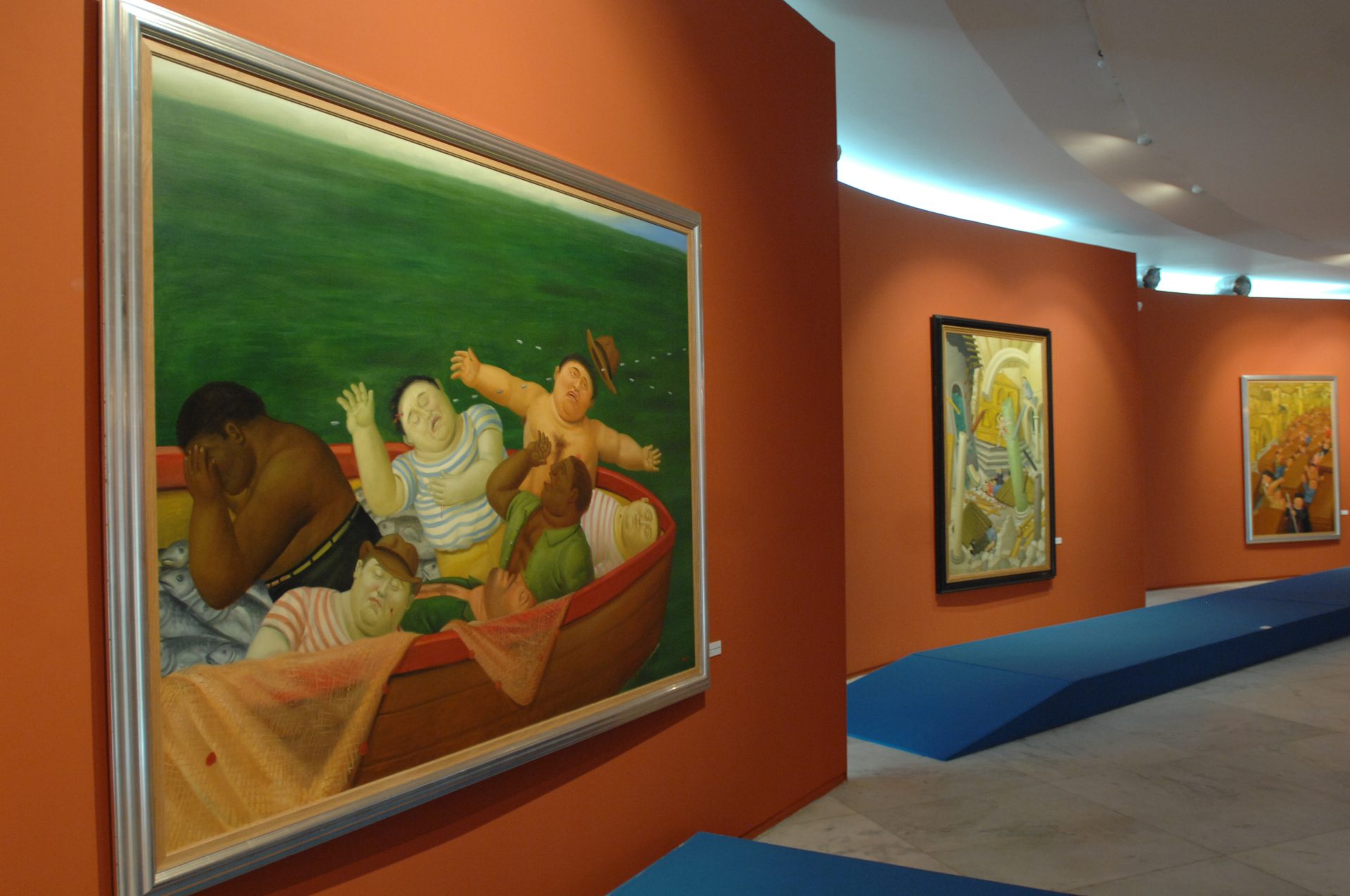Obras do artista plástico colombiano Fernando Botero - Foto: Niels Andreas/ Estadão Conteúdo