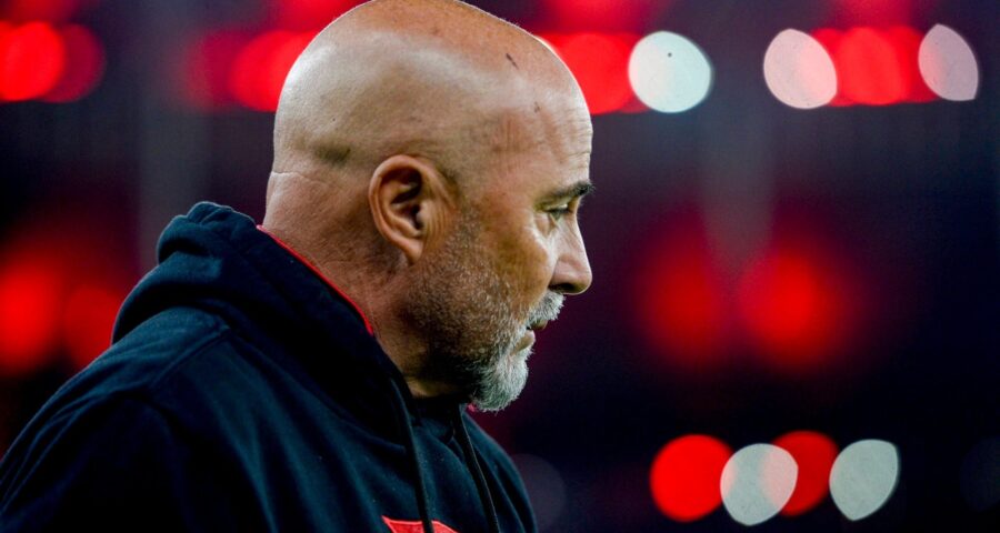 Flamengo anuncia saída de Sampaoli