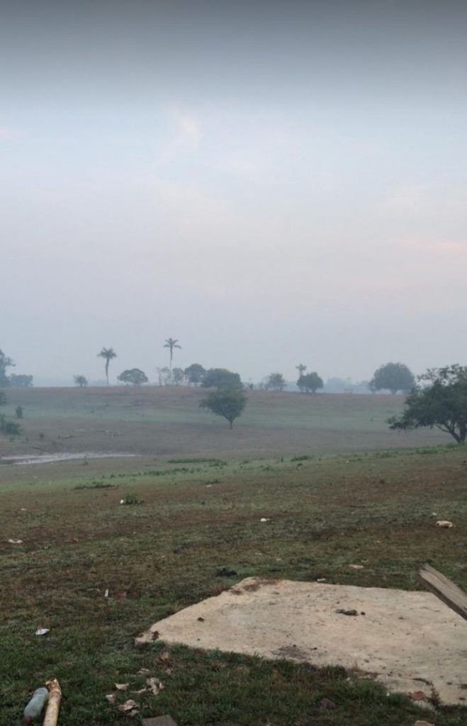 Fumaça em Janauacá interior do Amazonas - Foto: Higo Santos