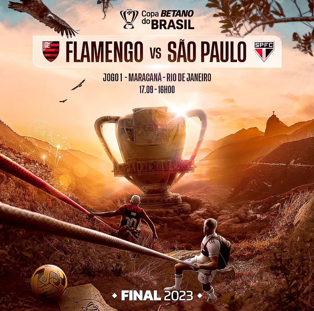 Copa do Brasil: Flamengo e São Paulo começam a decidir título  