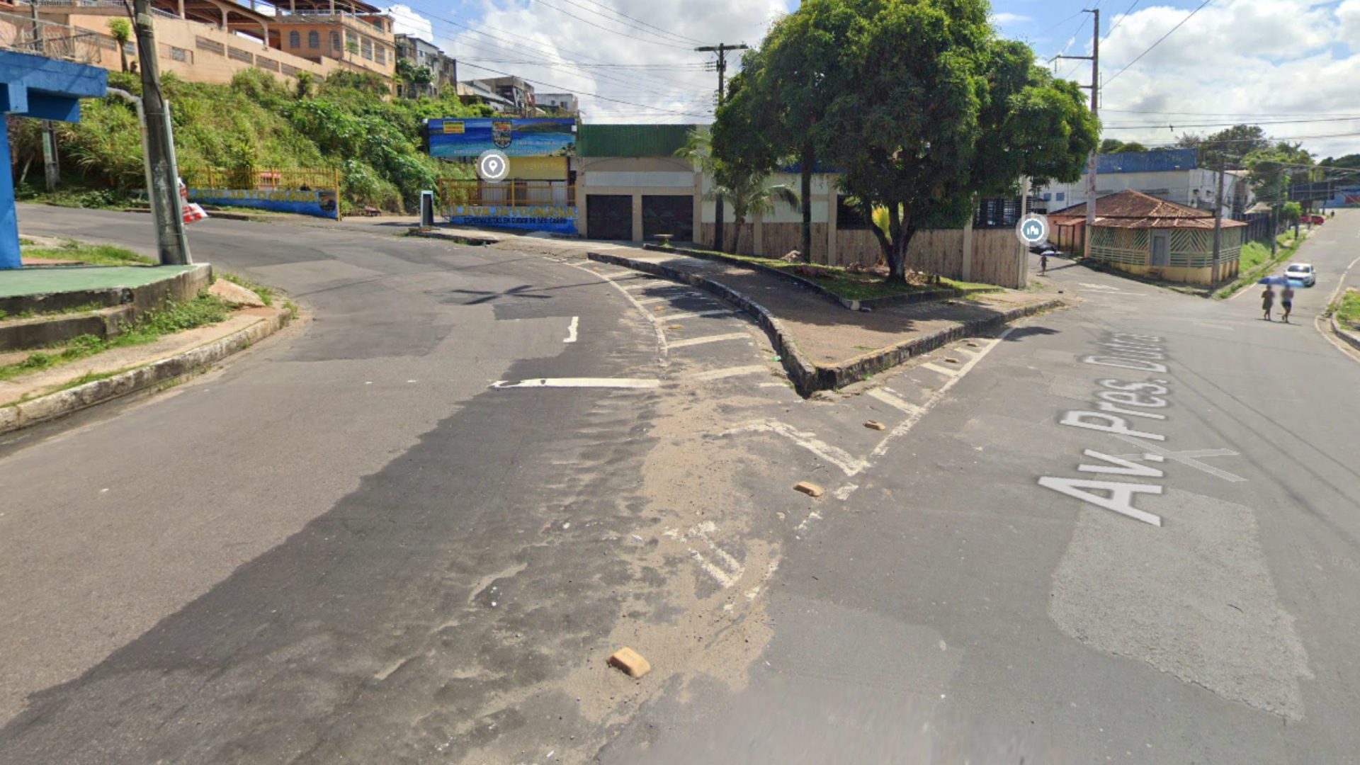 A interdição no trecho da Avenida Presidente Dutra ocorrerá durante 5 dias - Foto: Reprodução/Google Maps