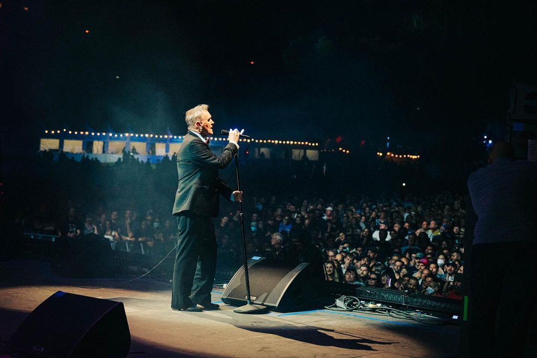 Morrisset está realizando a sua turnê de 40 anos de carreira - Foto: Reprodução/Instagram@ morrisseyofficial