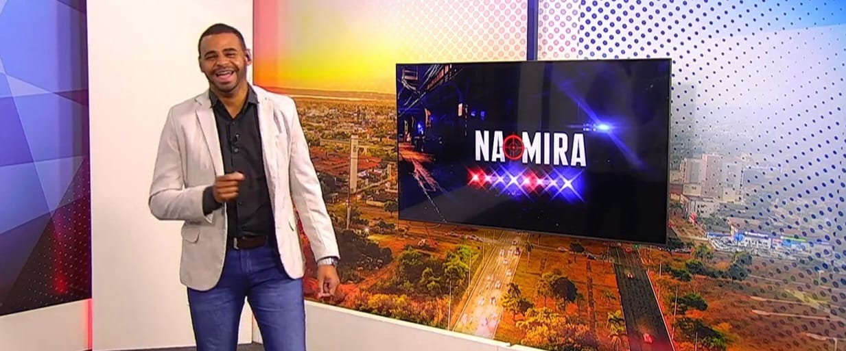 Programa Na Mira, da TV Norte Tocantins, é apresentado por Otávio Pernambucano - Foto: Reprodução/TV Norte Tocantins