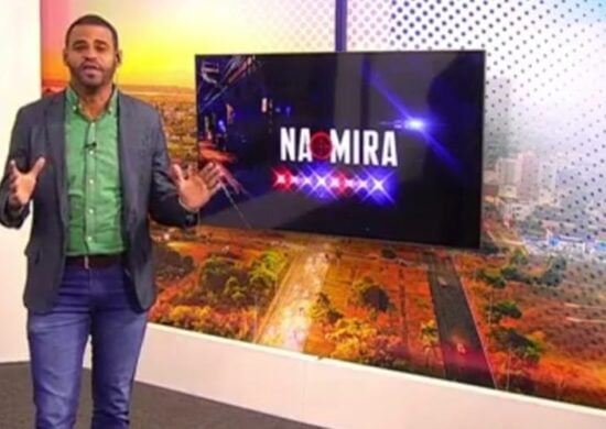 Programa Na Mira, da TV Norte Tocantins, é apresentado por Otávio Pernambucano - Foto: Reprodução/TV Norte Tocantins