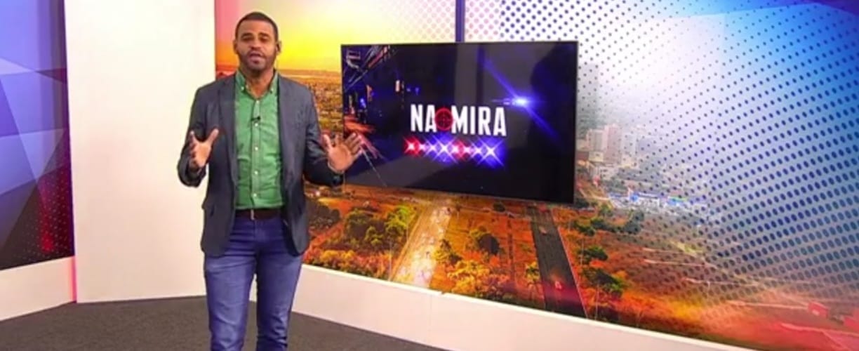 Programa Na Mira, da TV Norte Tocantins, é apresentado por Otávio Pernambucano - Foto: Reprodução/TV Norte Tocantins