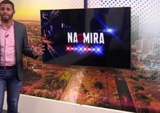 Programa Na Mira, da TV Norte Tocantins, é apresentado por Otávio Pernambucano - Foto: Reprodução/TV Norte Tocantins