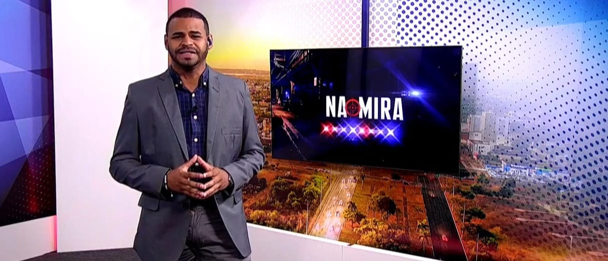 Programa Na Mira, da TV Norte Tocantins, é apresentado por Otávio Pernambucano - Foto: Reprodução/TV Norte Tocantins