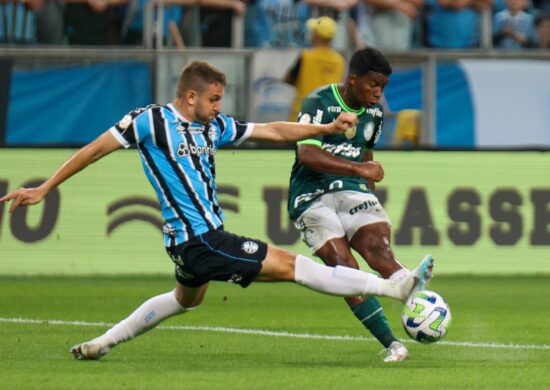 Grêmio e Palmeiras disputam partida válida pela 24ª rodada da Série A do Brasileirãoo 2023 - Foto: Raul Pereira/Fotoarena/Fotoarena/Estadão Conteúdo