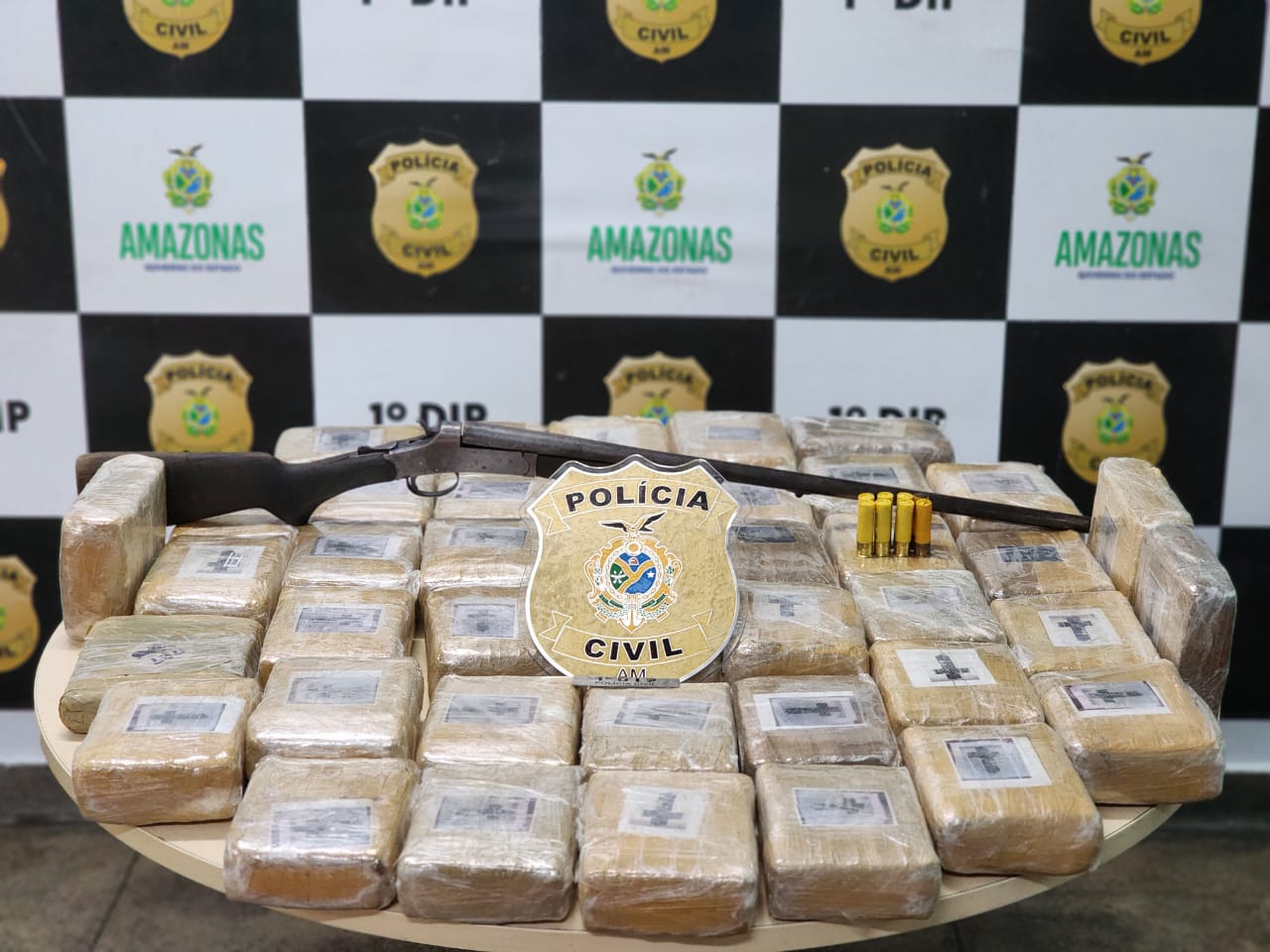 Maconha tipo skank abasteceria grupo criminoso da Zona Sul de Manaus - Foto: Divulgação/PC-AM