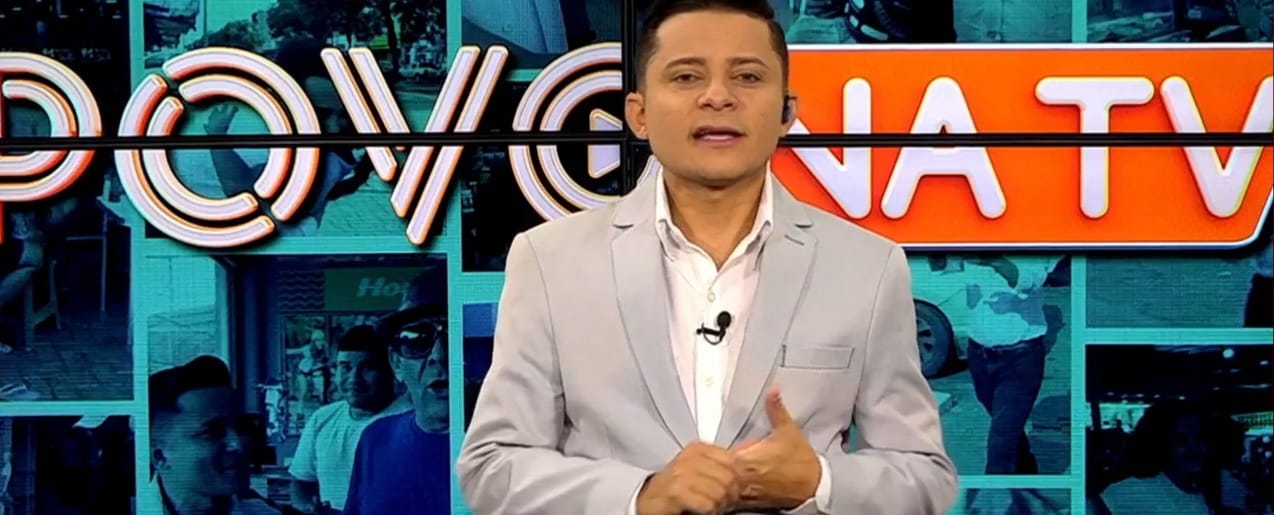 Programa Povo Na Tv foi apresentado por Léo Cândido - Foto: Reprodução/TV Norte Tocantins