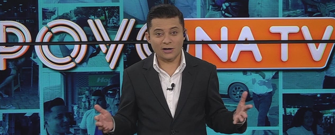 Programa Povo Na Tv foi apresentado por Léo Cândido - Foto: Reprodução/TV Norte Tocantins