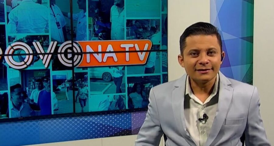 Programa Povo Na Tv foi apresentado por Léo Cândido - Foto: Reprodução/TV Norte Tocantins