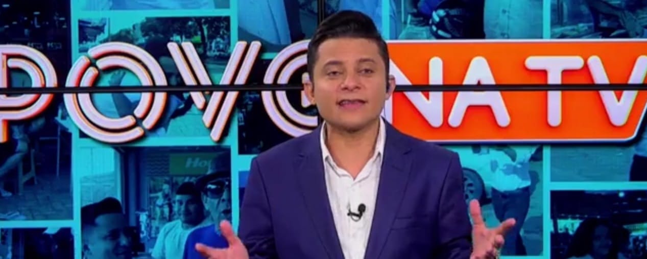 Programa Povo Na Tv foi apresentado por Léo Cândido - Foto: Reprodução/TV Norte Tocantins