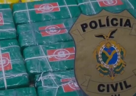 Cocaína foi apreendida na Manaus Moderna - Foto: Divulgação/PC-AM