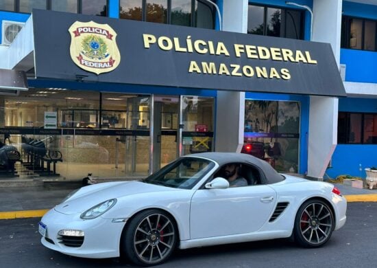 Porche é o 12º veículo de luxo apreendido na operação Emboabas - Foto: Divulgação/PF