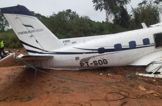 Queda de avião em Barcelos deixou 14 pessoas mortas em Barcelos - Foto: Reprodução/Whatsapp