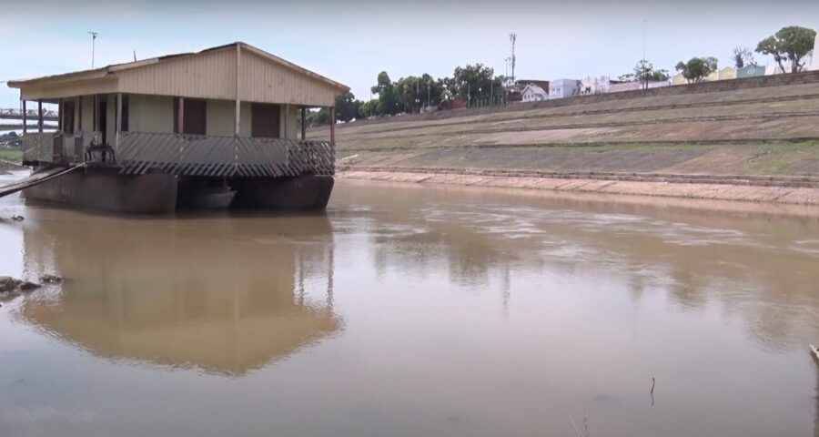 Com apenas 1,44 metros, Rio Acre registra a menor cota do ano