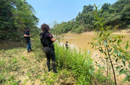 Corpo esquartejado é encontrado em saco no Rio Abunã, no interior do AC