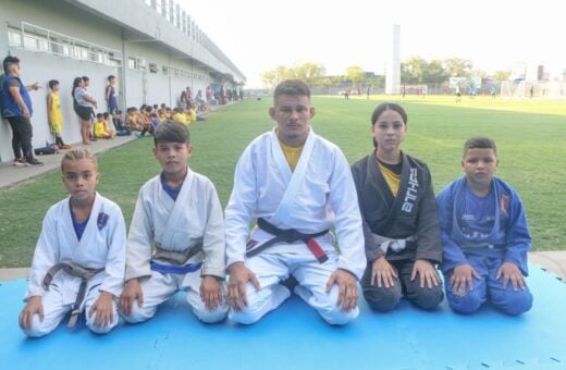 Professor do Projeto Formando Campeões é referência para atletas de base no Amazonas - Foto: Divulgação/ Julcemar Alves/Sedel