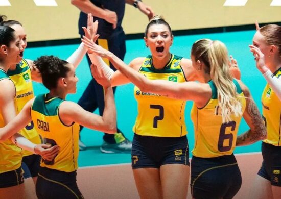 Seleção brasileira femina de vôlei vence pela 4º vez consecutiva no Pré-Olímpico - Foto: Reprodução/ X @volei