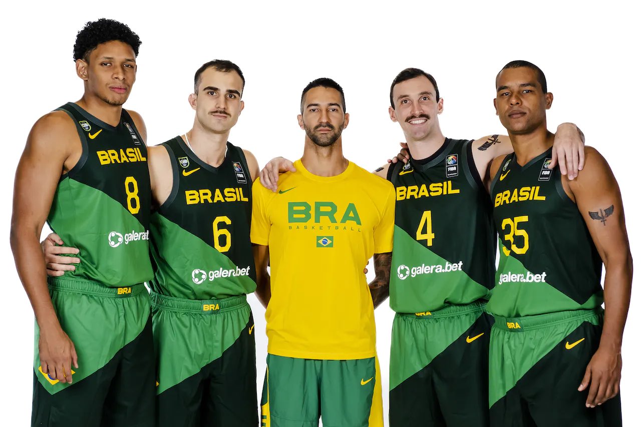 Seleção Brasileira de basquete masculino e e feminino são convocados para os Jogos Pan-Americanos - Foto: Reprodução/ X @NBAdabad