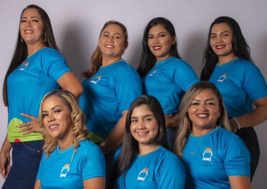 Candidatas trabalhadoras do concurso Musa do Busão 2023 - Foto: Grupo Norte de Comunicação