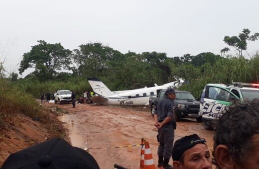 Veja as fotos da queda de avião em Barcelos no interior do AM