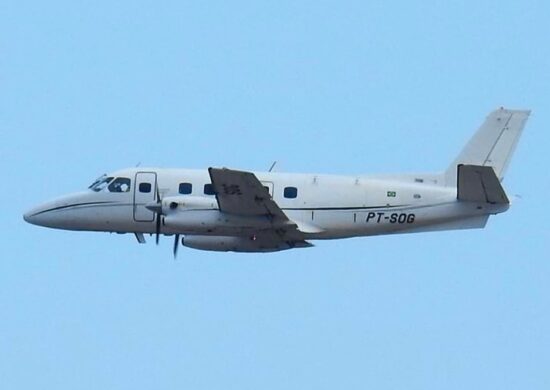 Avião que caiu é o PT SOG, segundo empresa - Foto: Reprodução/Instagram @manausaerotaxi