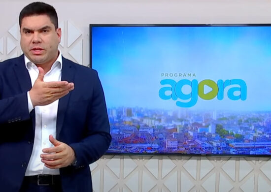 O Programa Agora é apresentado por Clayton Pascarelli – Foto: Reprodução/TV Norte Amazonas