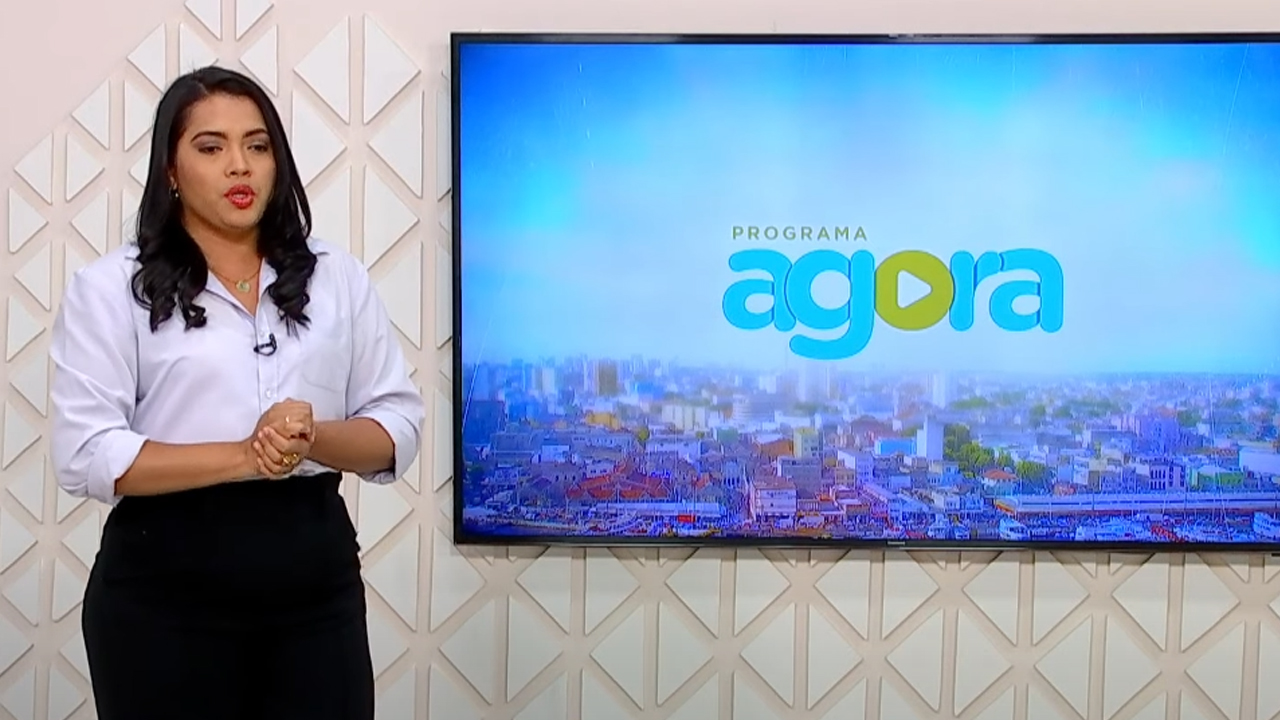 O Programa Agora é apresentado por Luana Lima – Foto: Reprodução/TV Norte Amazonas