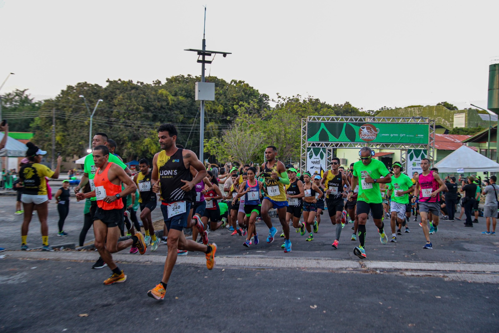 Atletas competiram nas categorias de 5 km e 10 km - Foto: Divulgação/ Antônio Lima/ Secom