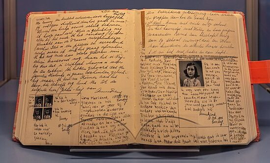 diario-de-anne-frank-professora-texas-foto-reproducao-wikimedia-diego-delso