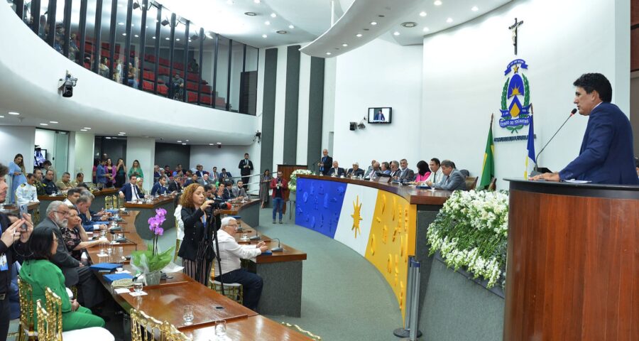 Aleto celebra 35 anos de história do estado em Sessão Solene no TO