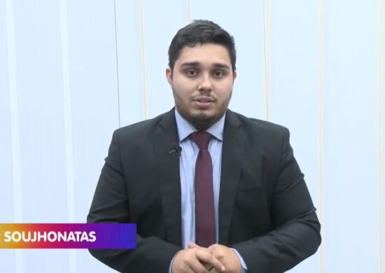 O jornal Norte Notícias é apresentado por Jhonatas Souza – Reprodução/TV Norte Boa Vista