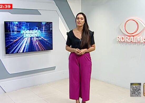 O Roraima Urgente desta quinta-feira, 28, foi apresentado por Isabela Bastos - Foto: Reprodução/Band Roraima