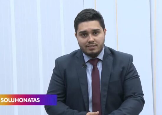 O jornal Norte Notícias é apresentado por Jhonatas Souza – Reprodução/TV Norte Boa Vista