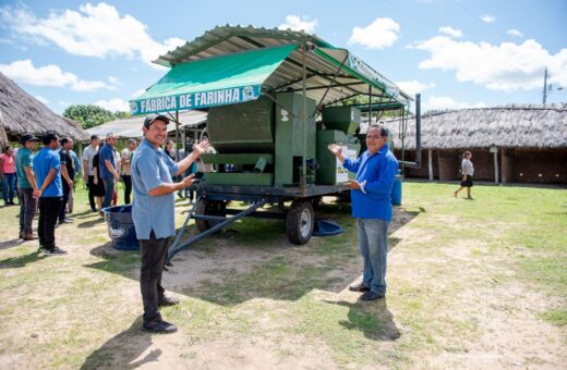 Comunidades Entrega da primeira Casa de Farinha Móvel na Comunidade Campo Alegre - Foto: PMBV/Arquivo