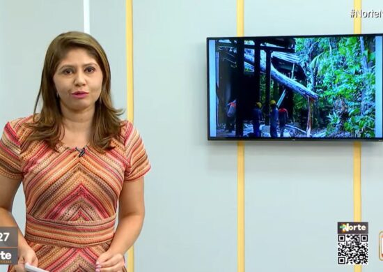 O Norte Notícias é apresentado por Mariana Rocha – Foto: Reprodução/TV Norte Amazonas