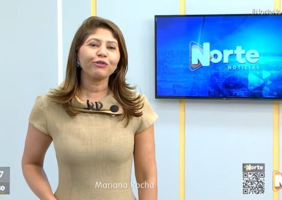 O Norte Notícias é apresentado por Mariana Rocha – Foto: Reprodução/TV Norte Amazonas