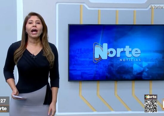 O Norte Notícias é apresentado por Mariana Rocha – Foto: Reprodução/TV Norte Amazonas