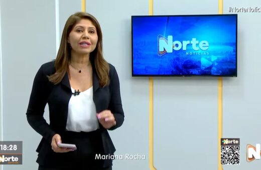 O Norte Notícias é apresentado por Mariana Rocha – Foto: Reprodução/TV Norte Amazonas