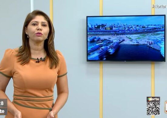 O Norte Notícias é apresentado por Mariana Rocha – Foto: Reprodução/TV Norte Amazonas