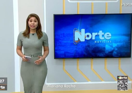 O Norte Notícias é apresentado por Mariana Rocha – Foto: Reprodução/TV Norte Amazonas