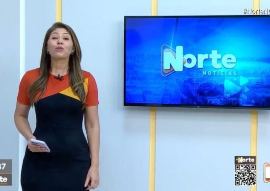 O Norte Notícias é apresentado por Mariana Rocha – Foto: Reprodução/TV Norte Amazonas