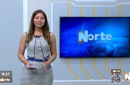 O Norte Notícias é apresentado por Mariana Rocha – Foto: Reprodução/TV Norte Amazonas